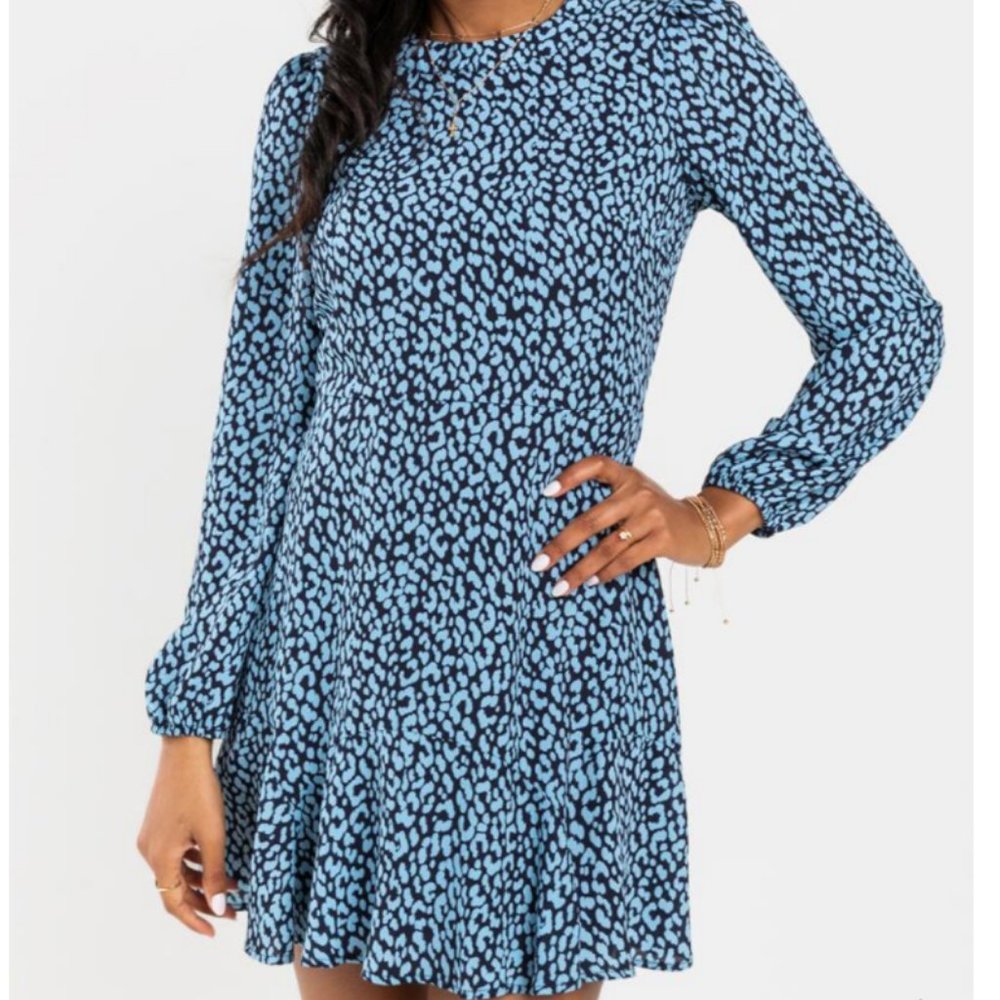 Mi Ami Blue Dress